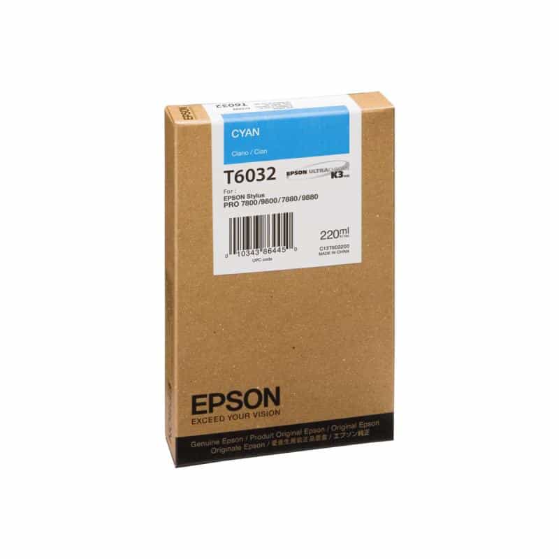 EPSON T6032 Cyan Tintenpatrone