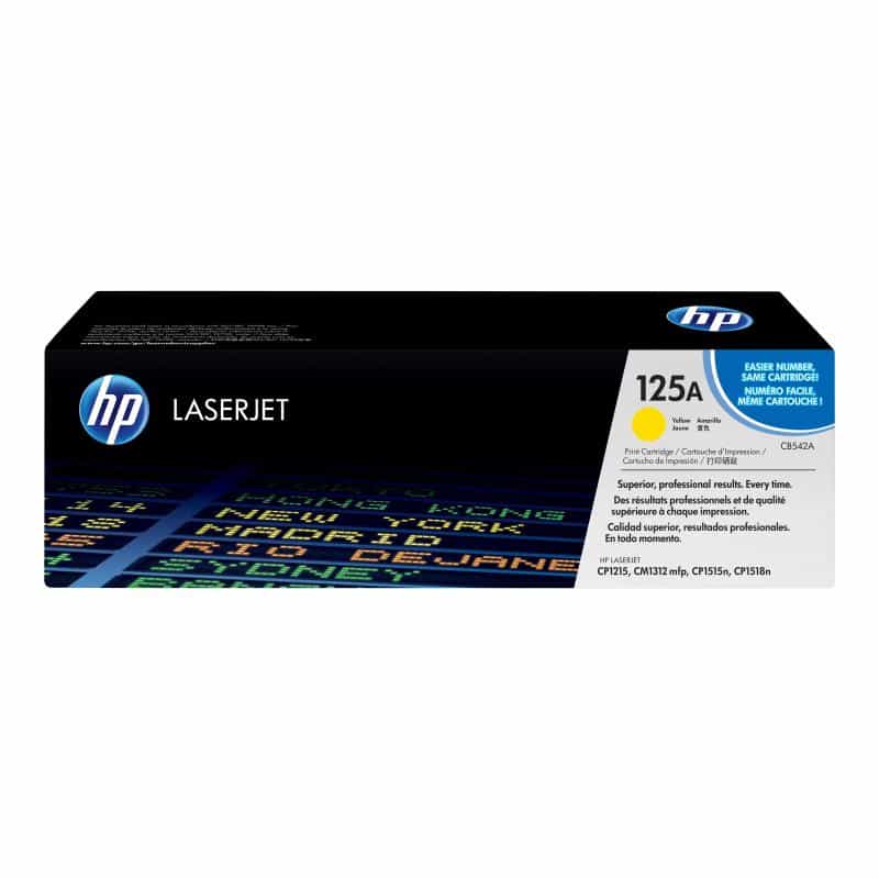HP 125A Gelb LaserJet Tonerpatrone (CB542A)