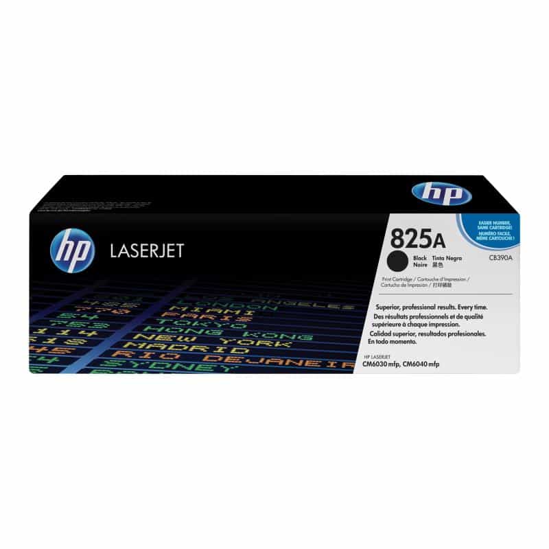 HP 825A Schwarz LaserJet Tonerpatrone (CB390A)