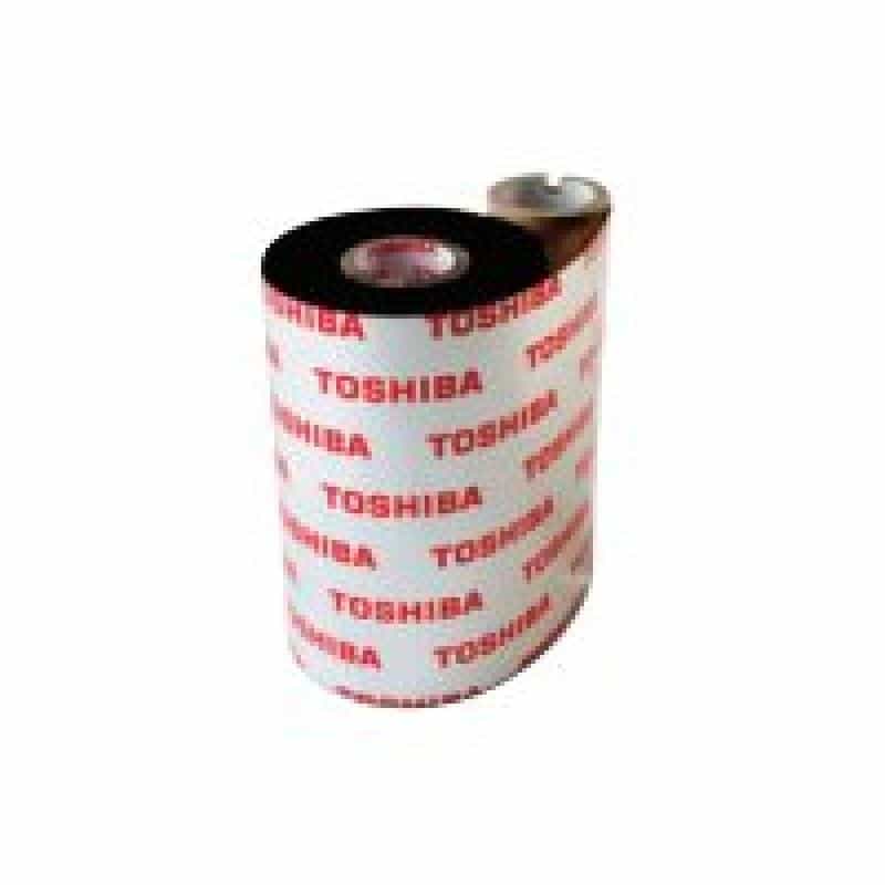 TOSHIBA Farbband BSA40076AW6F, Premium Wachs, 76mm x 400m, 1 VE = 10 Rollen (BSA40076AW6F)