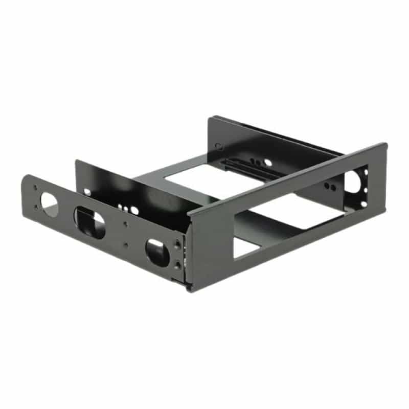 DELOCK 5.25 Einbaurahmen für 1 x 3.5