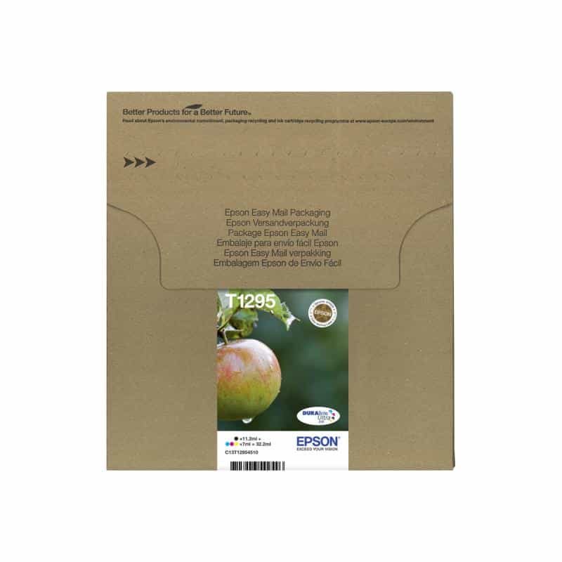 EPSON Multipack T129 EasyMail 4er Pack L Größe Schwarz, Gelb, Cyan, Magenta Tintenpatrone