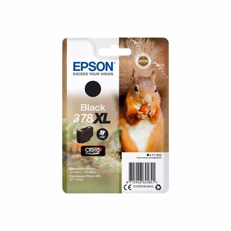 EPSON 378XL XL Schwarz Tintenpatrone