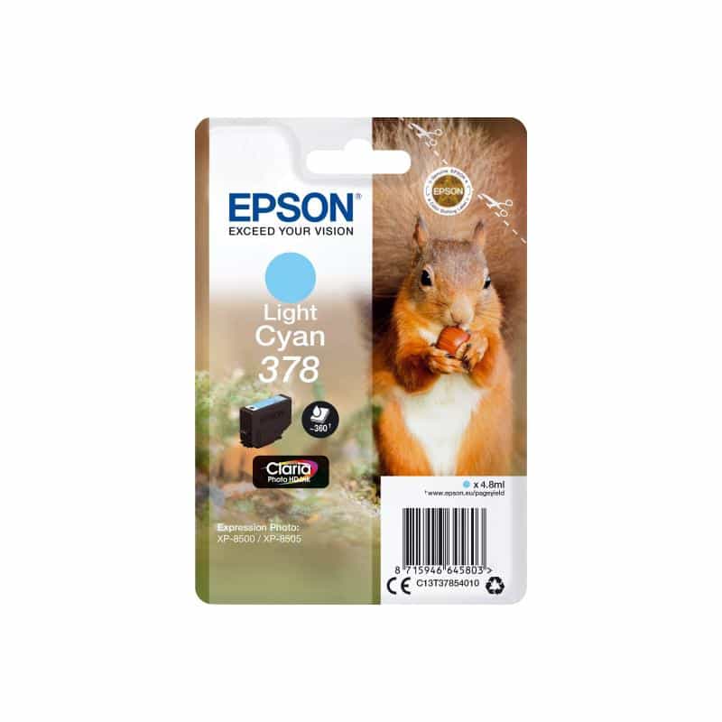 EPSON 378 hell Cyan Tintenpatrone