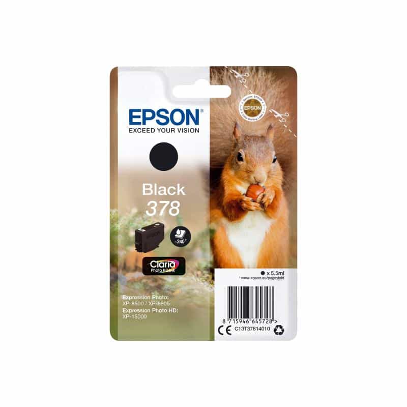 EPSON 378 Schwarz Tintenpatrone