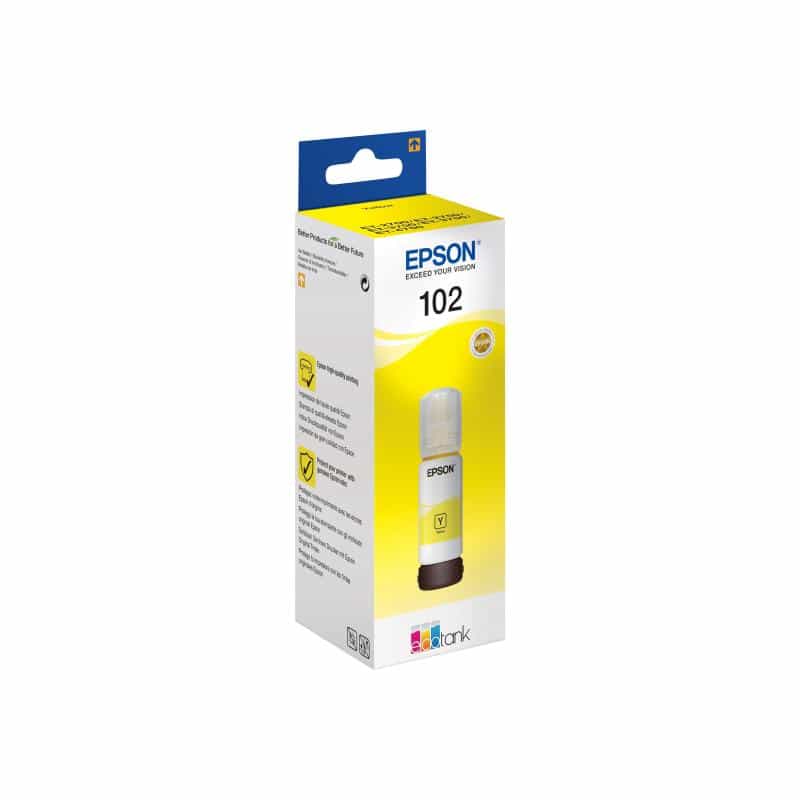 EPSON 102 Gelb Tintenbehälter EPSON 102 Gelb Tintenbehälter