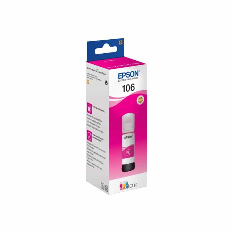 EPSON 106 Magenta Tintenbehälter EPSON 106 Magenta Tintenbehälter