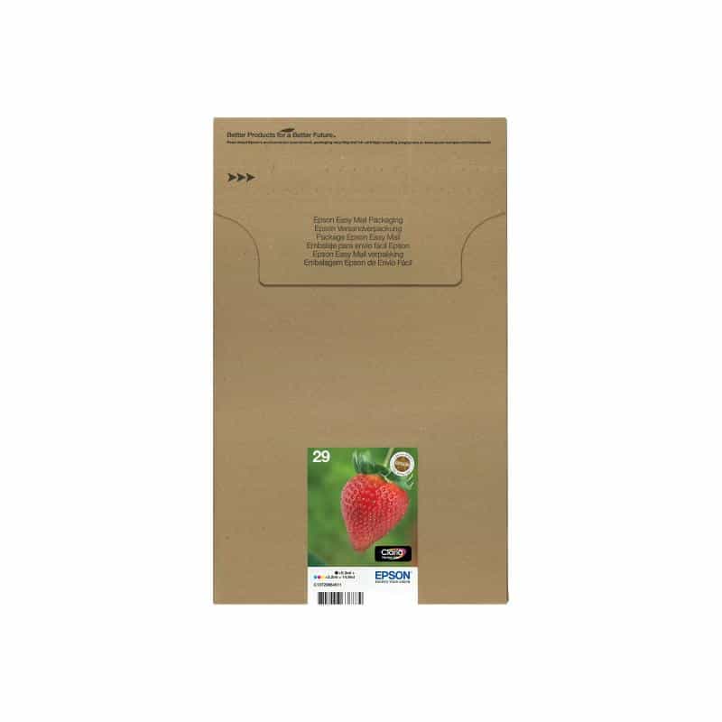 EPSON Multipack 29 EasyMail 4er Pack XL Schwarz, Gelb, Cyan, Magenta Tintenpatrone