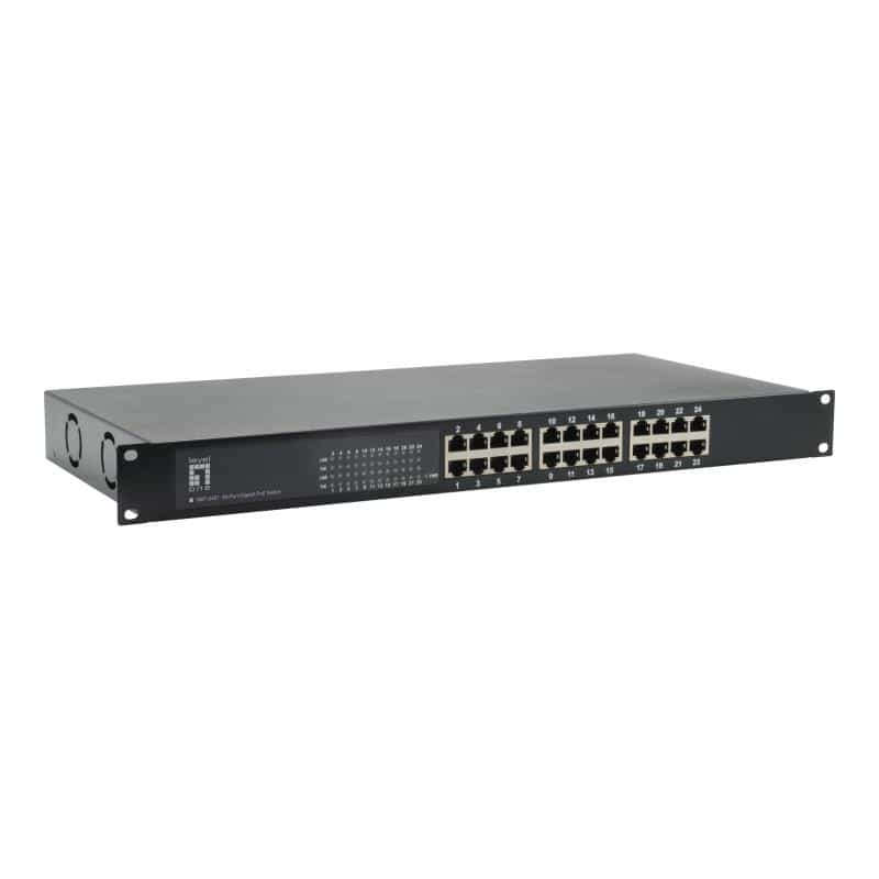 LEVEL ONE LevelOne Switch 48,3cm 24x GEP-2421W630 Gbps 802.3af/at PoE