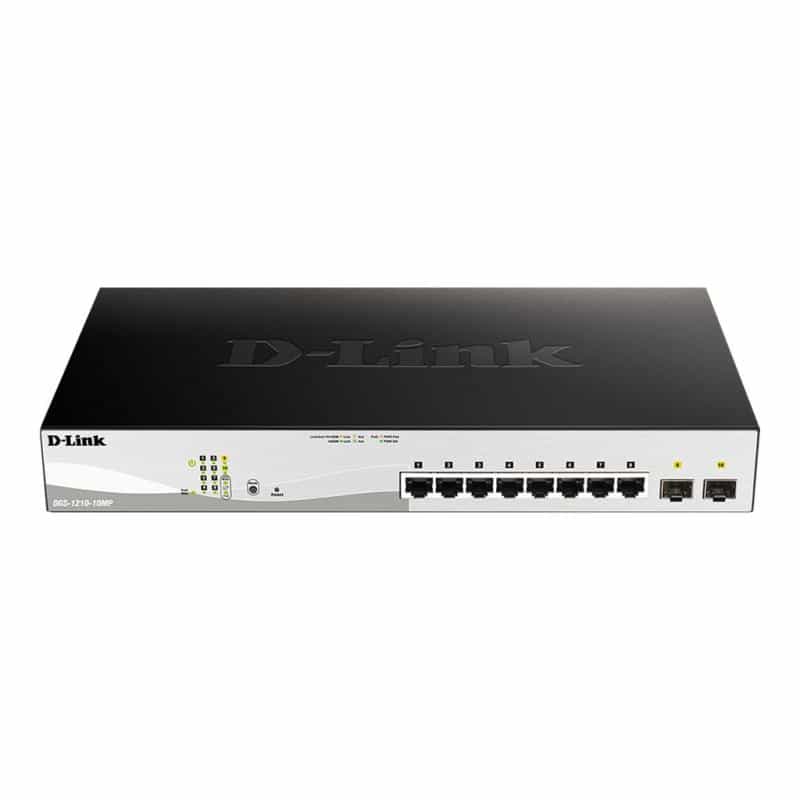 D-LINK 10-Port Layer2 PoE+ Smart Managed Gigabit Switch