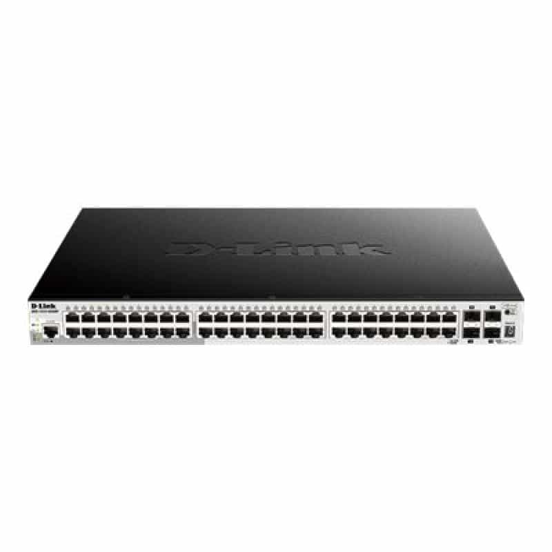 D-LINK 52-Port Smart Managed PoE+ Gigabit Stack Switch 4x 10G