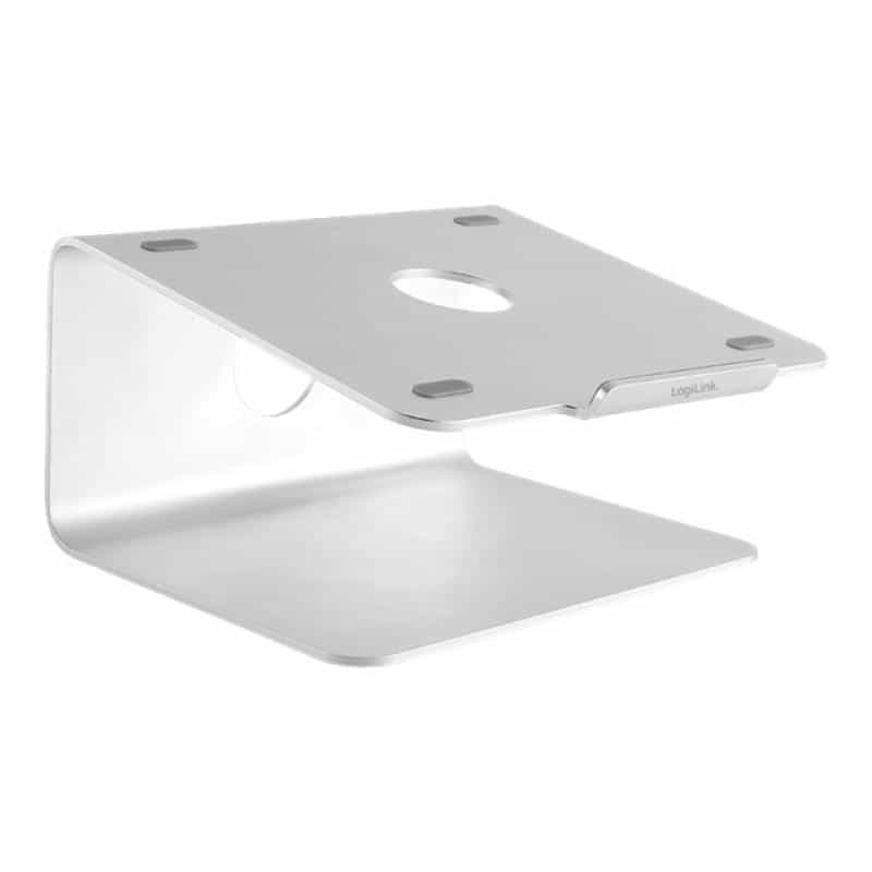 LOGILINK Notebook Stand, 360° Rotary Base, Aluminium