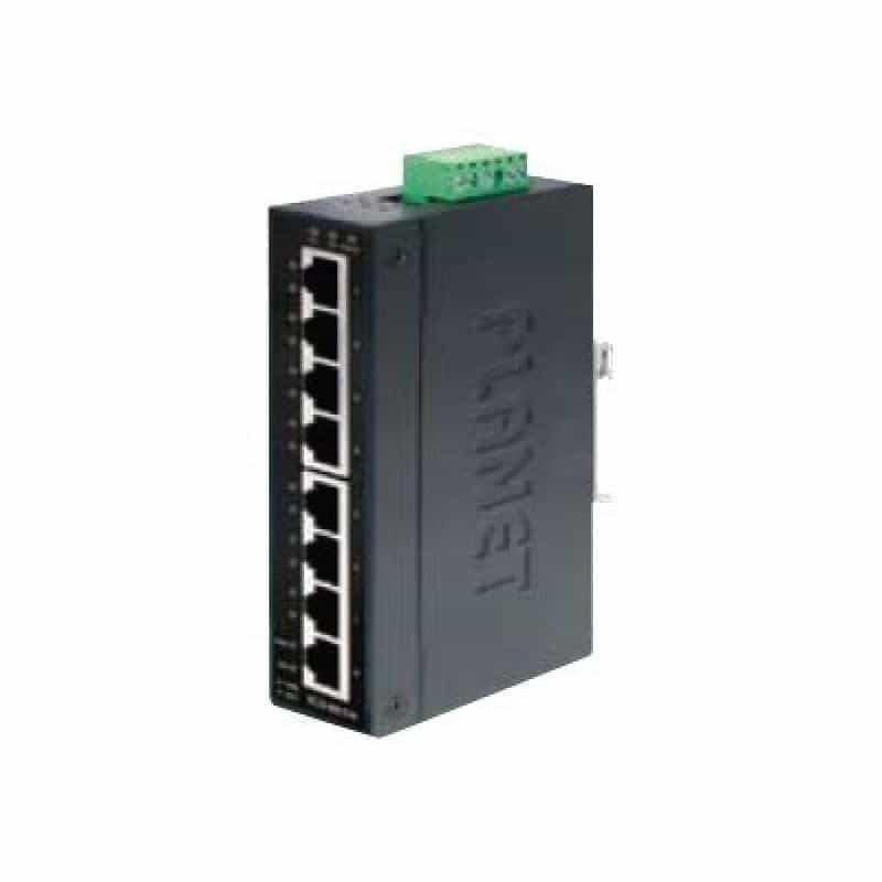 PLANET TECHNOLOGY PLANET 8-Port 10/100/1000Mbps Managed Industrial Ethernet