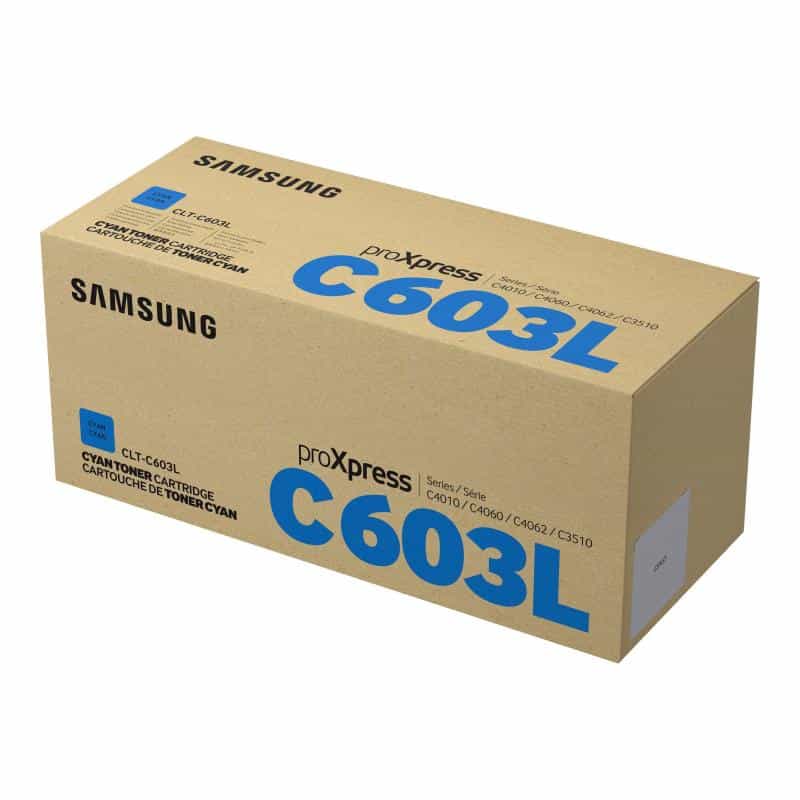 SAMSUNG CLT C603L Cyan Tonerpatrone (SU080A)