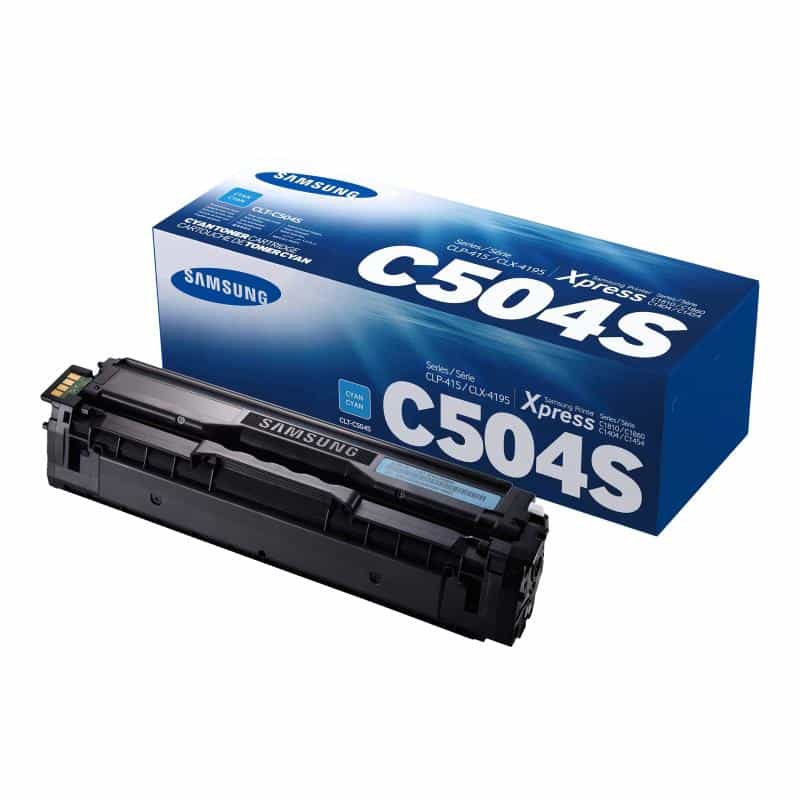 SAMSUNG CLT C504S Cyan Tonerpatrone (SU025A)
