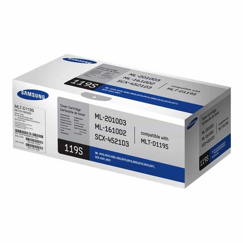 SAMSUNG MLT D119S Schwarz Tonerpatrone (SU863A)