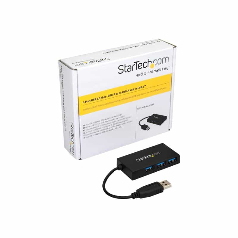 STARTECH.COM Adapter StarTech.com 4 PORT USB 3.0 HUB