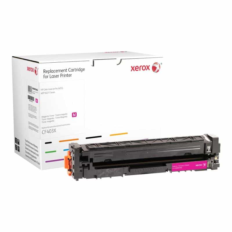 XEROX XRC Toner Magenta CF403X 2.400 Seiten aequivalent zu HP 201X fuer HP Color LaserJet Pro M252 M