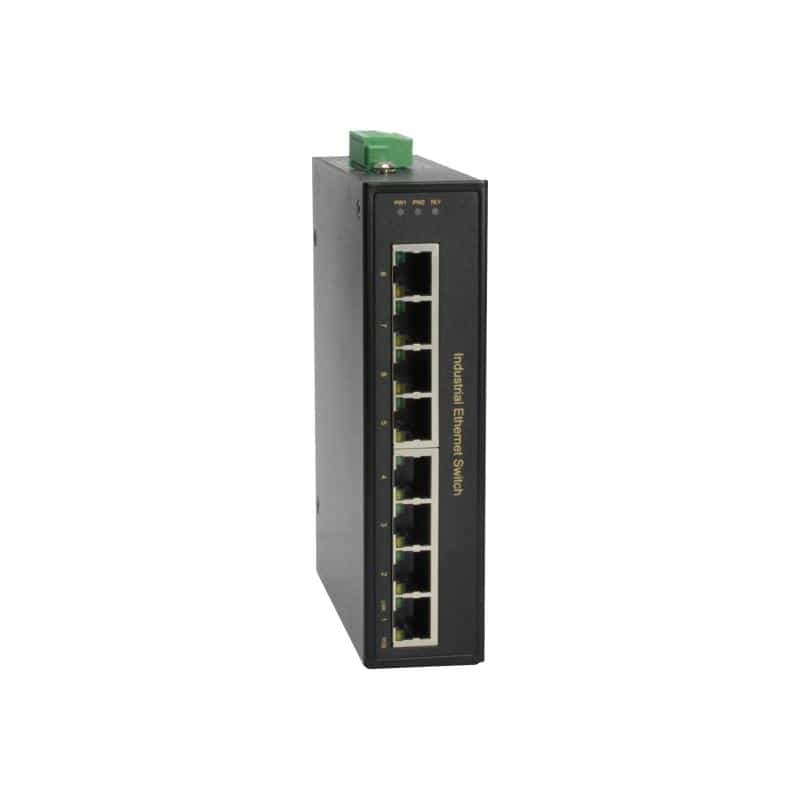 LEVEL ONE LEVELONE IFP-0801 8-Port Fast Ethernet PoE Industrial Switch 4 PoE-Ausgängen 802.3at PoE+