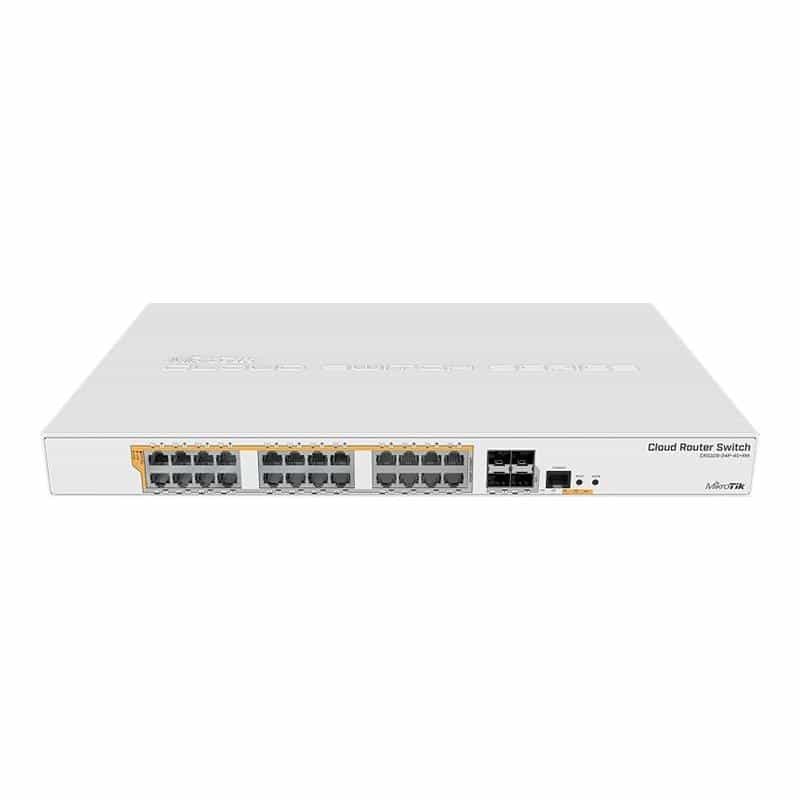 MIKROTIK Cloud Router Switch 328-24P-4S+RM with 80