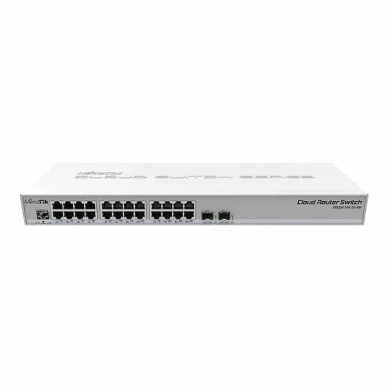 MIKROTIK Cloud Router Switch 326-24G-2S+RM with 80