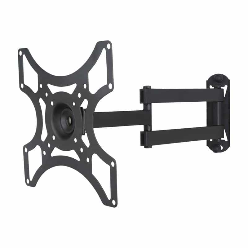 TECHLY Wandhalterung LCD TV 19"-37" neigbar 2 Gelenke schw.