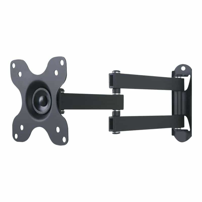 TECHLY Wandhalterung LCD TV 13"-30" neigbar 2 Gelenke schw.