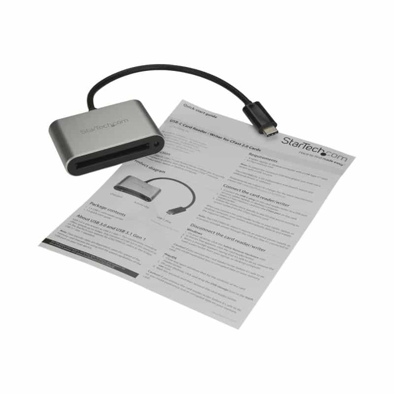 STARTECH.COM USB 3.0 Kartenleser für CFast 2.0 Karten - USB-C - USB Powered - UASP