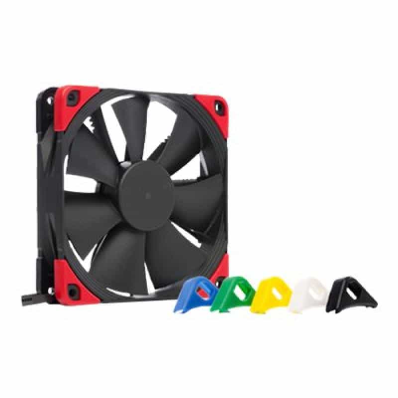 NOCTUA NF-F12 PWM chromax.black.swap Lüfter 120mm