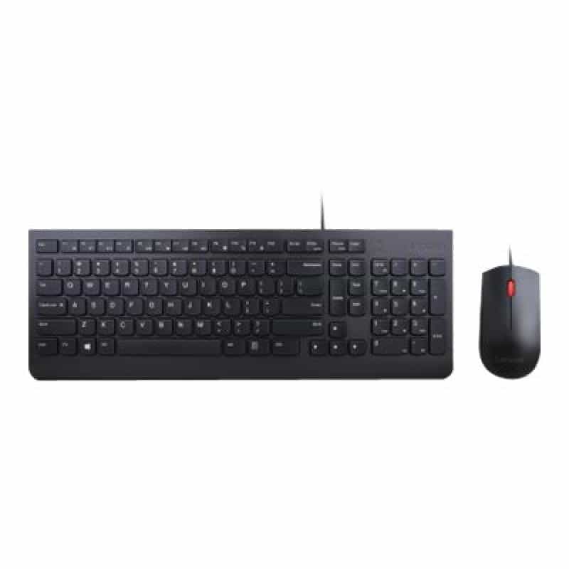 LENOVO Essential Wired Keyboard und Maus Combo - Spanish (TK)