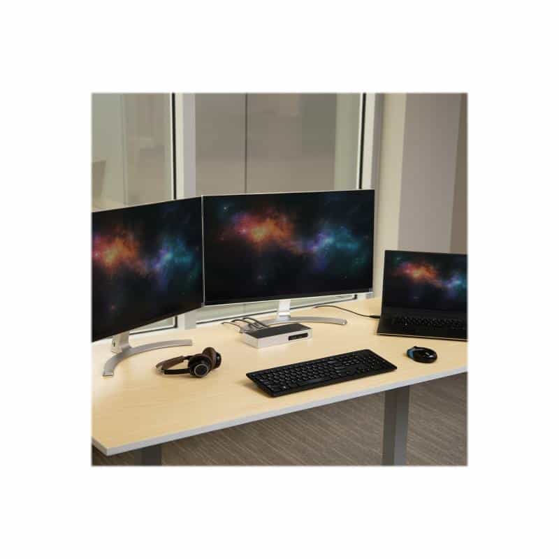 STARTECH.COM USB 3.0 Dual Monitor Dockingstation - USB auf HDMI - USB zu VGA oder DVI - USB 3.0 Dock