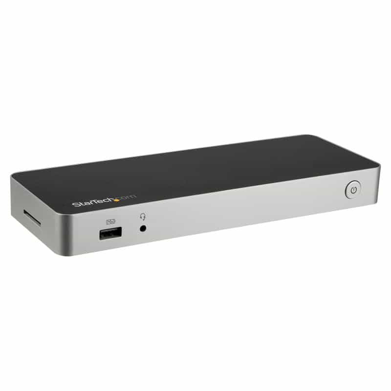 STARTECH.COM USB-C Dual 4K Monitor Dockingstation für Laptops - DP/HDMI - Windows/Mac - USB 3.0