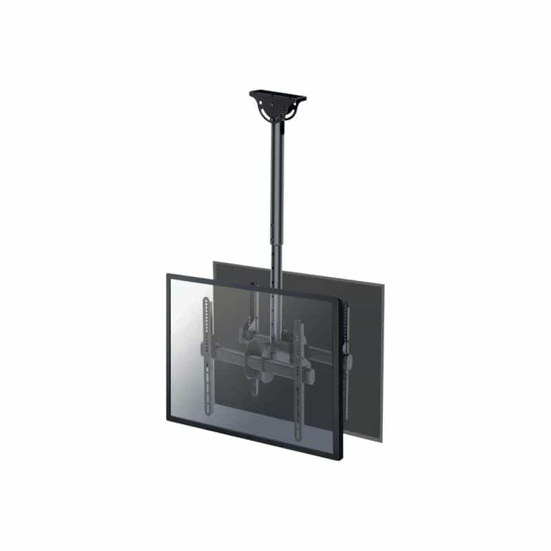 NEOMOUNTS Deckenhalterung für 2 Flachbildschirme/Fernseher bis 60" (152 cm)