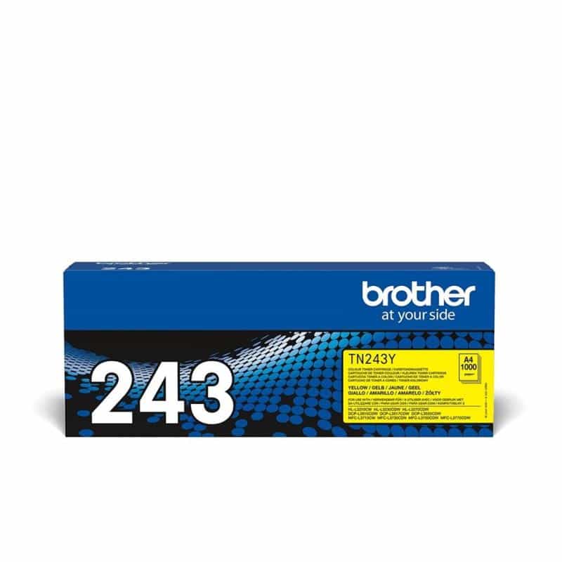 BROTHER Toner Gelb (ca. 1.000 Seiten gemäß ISO/IEC19798)