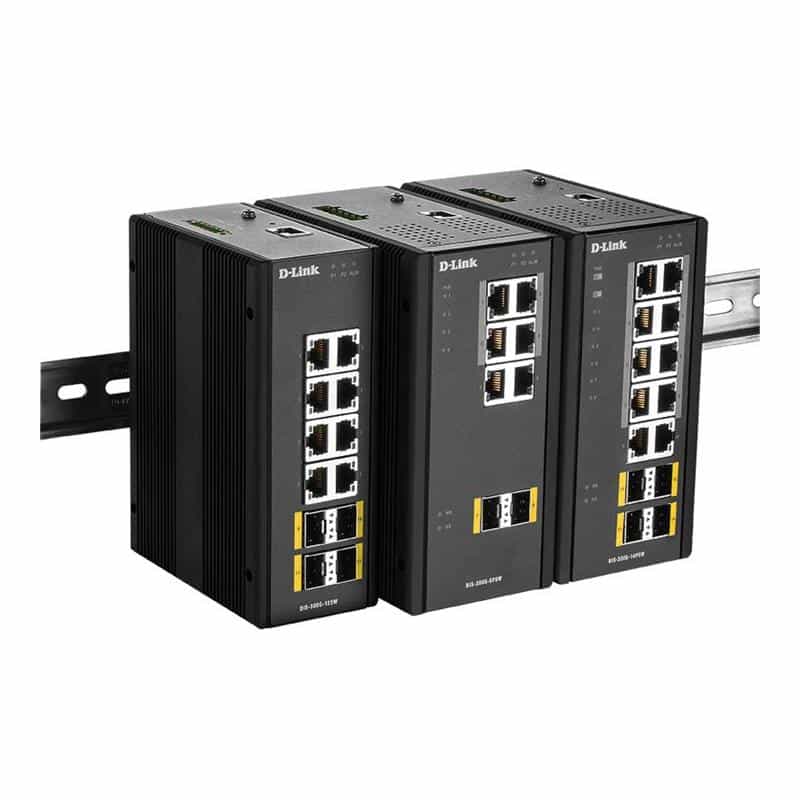 D-LINK 12 Port Layer2 Managed Gigabit Industrial Switch