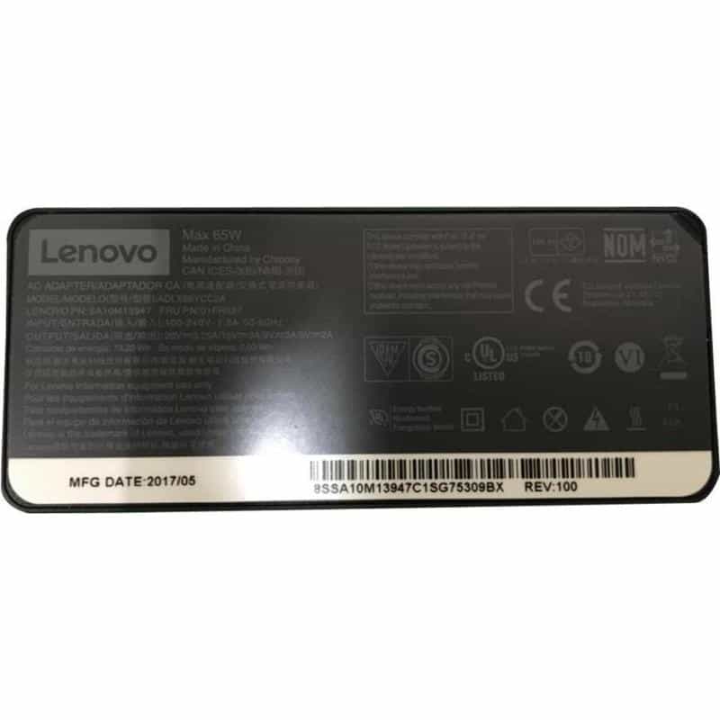 LENOVO 01FR027 USB-C Netzteil 65 Watt Original
