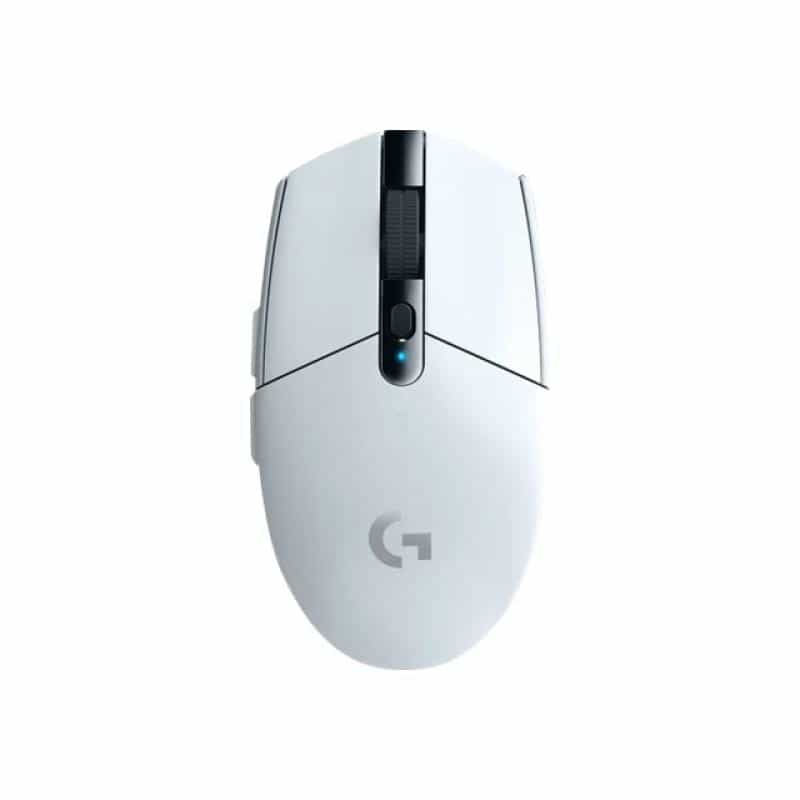 LOGITECH Gaming G305 USB-Gaming-Maus Optisch Weiß