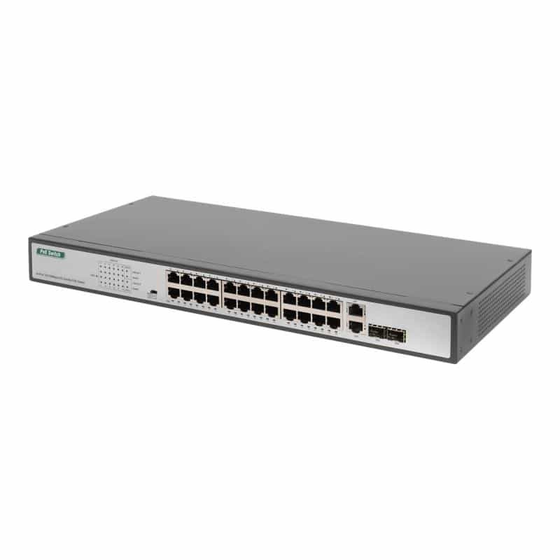 DIGITUS 24-PORT FAST ETHERNET POESWITC