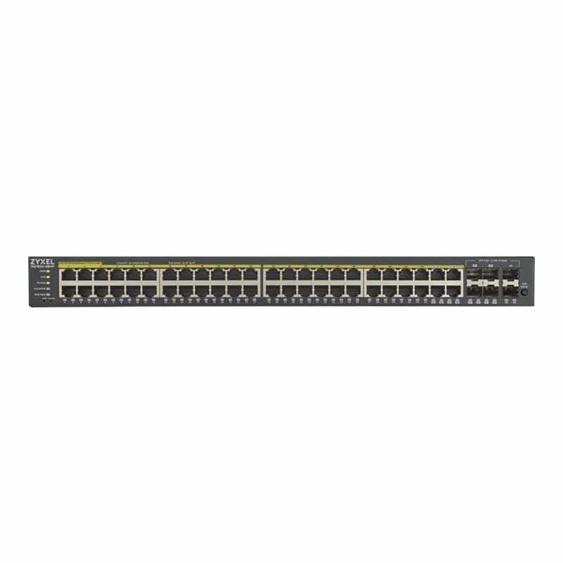 ZYXEL Switch  48 GE GS192048HPV2-EU0101F PoE+