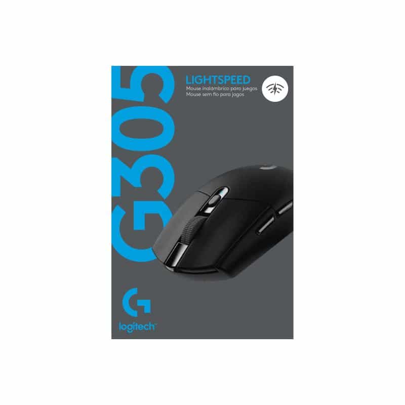 LOGITECH G305 - Maus - optisch - 6 Tasten - kabellos - LIGHTSPEED - kabelloser Empfänger (USB)