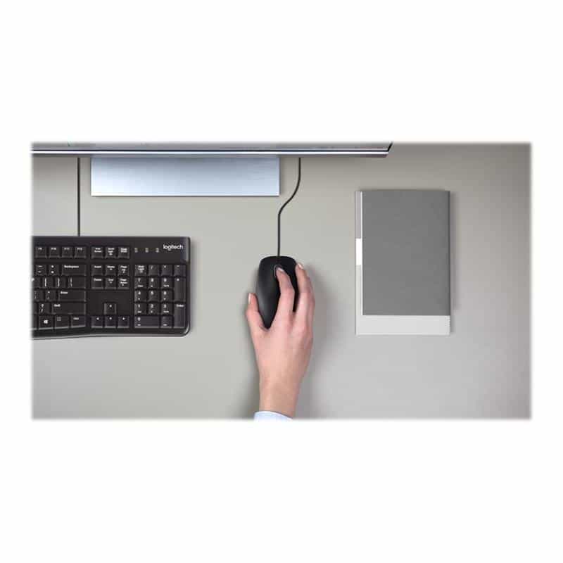 LOGITECH B110 Silent - BLACK - EMEA (910-005508)