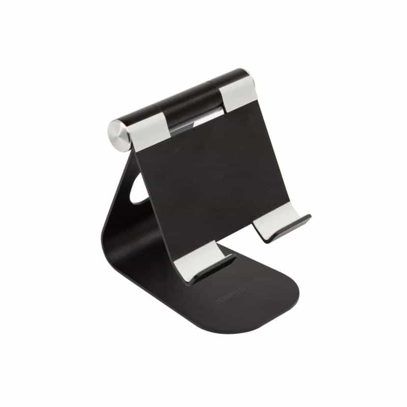 TERRATEC iTab M Schwarz Smartphone und Tablet Staender aus Aluminium