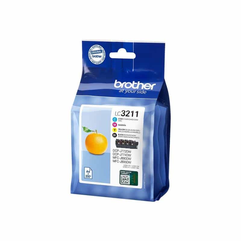 BROTHER LC-3211 Value-Pack BK/C/M/Y