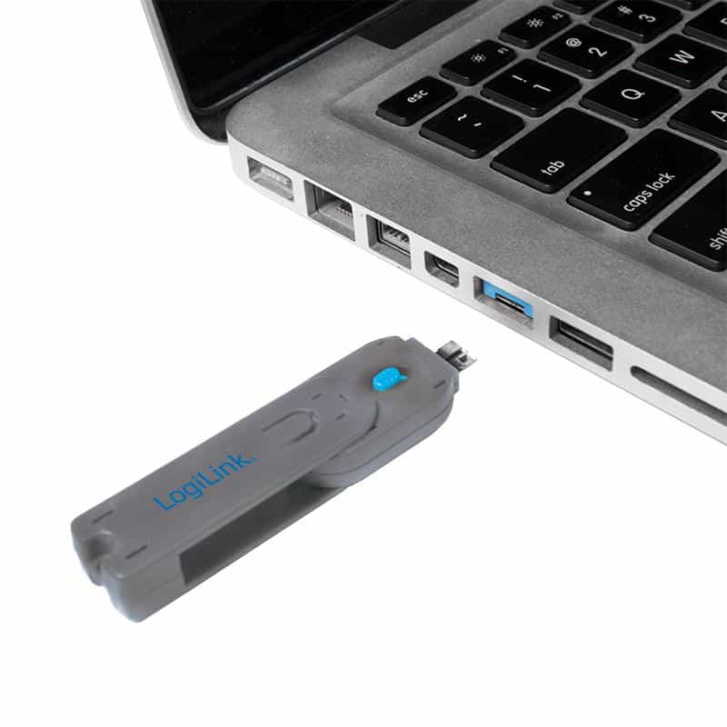 LOGILINK AU0045 USB Port Lock 1 Key + 8 Locks