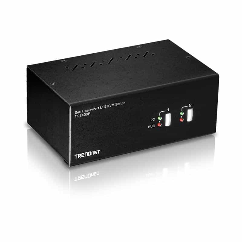 TRENDNET 2-PORT DISPLAY PORT KVM SWITCH
