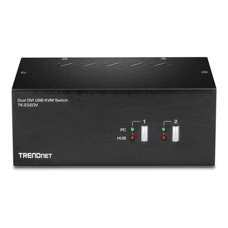TRENDNET 2-PORT DVI KVM SWITCH