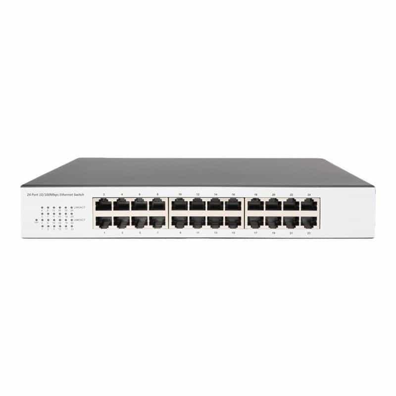DIGITUS Fast Eth. N-Way 24-Port Switch