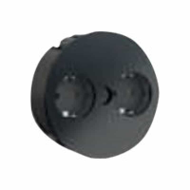 BACHMANN TWIST 2xCEE7/3 2,0m AEH 931.150 schwarz 30GE seidenmatt