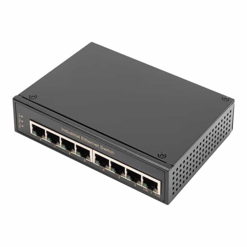 DIGITUS Industr. 8-Port Gigabit Switch