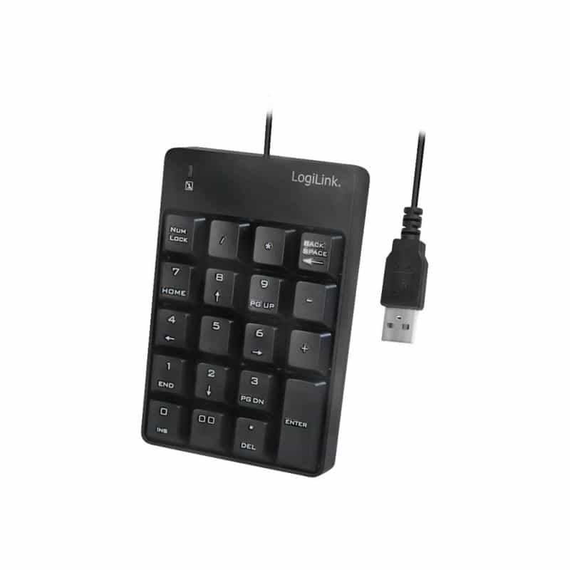 LOGILINK USB-Nummernblock ID0184 Schwarz